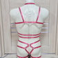 Siren men - pink festival male outfit rave clothing