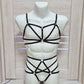 Kitana men - black sissy lingerie harness set male