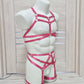 Sif men - pink male harness lingerie set