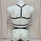 Sif men - black harness lingerie set with garter belt