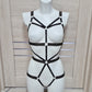 Latis - black fullbody harness female