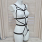 Latis - black fullbody harness female