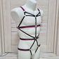 Latis men - wine bodysuit rave clothing