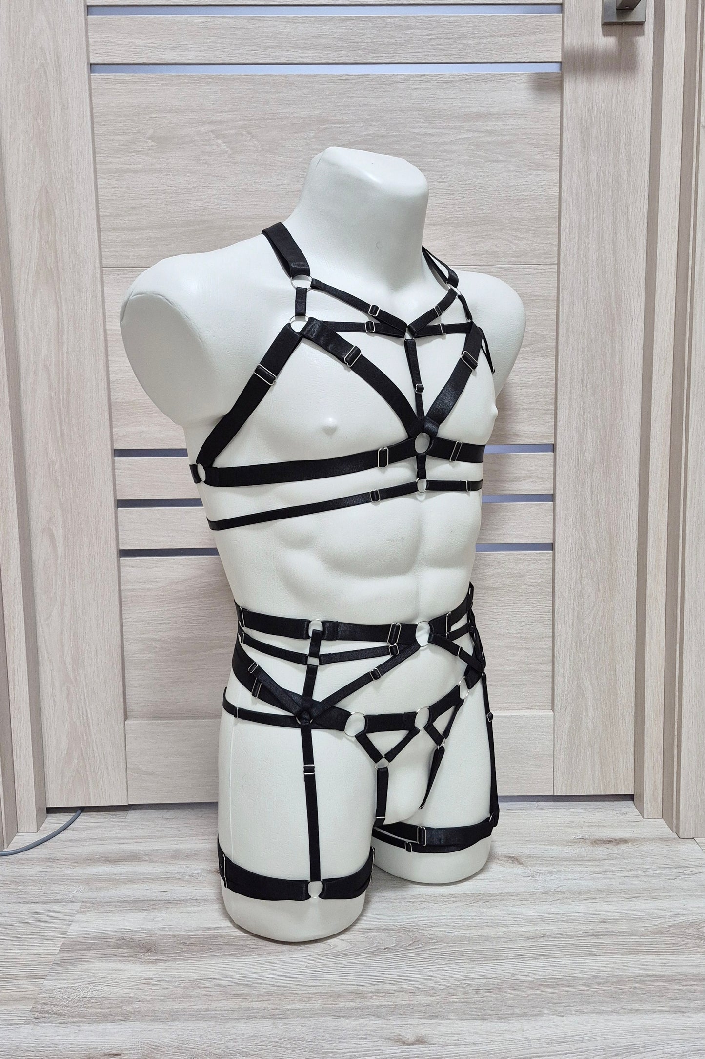 Chaos men - premium full body harness set