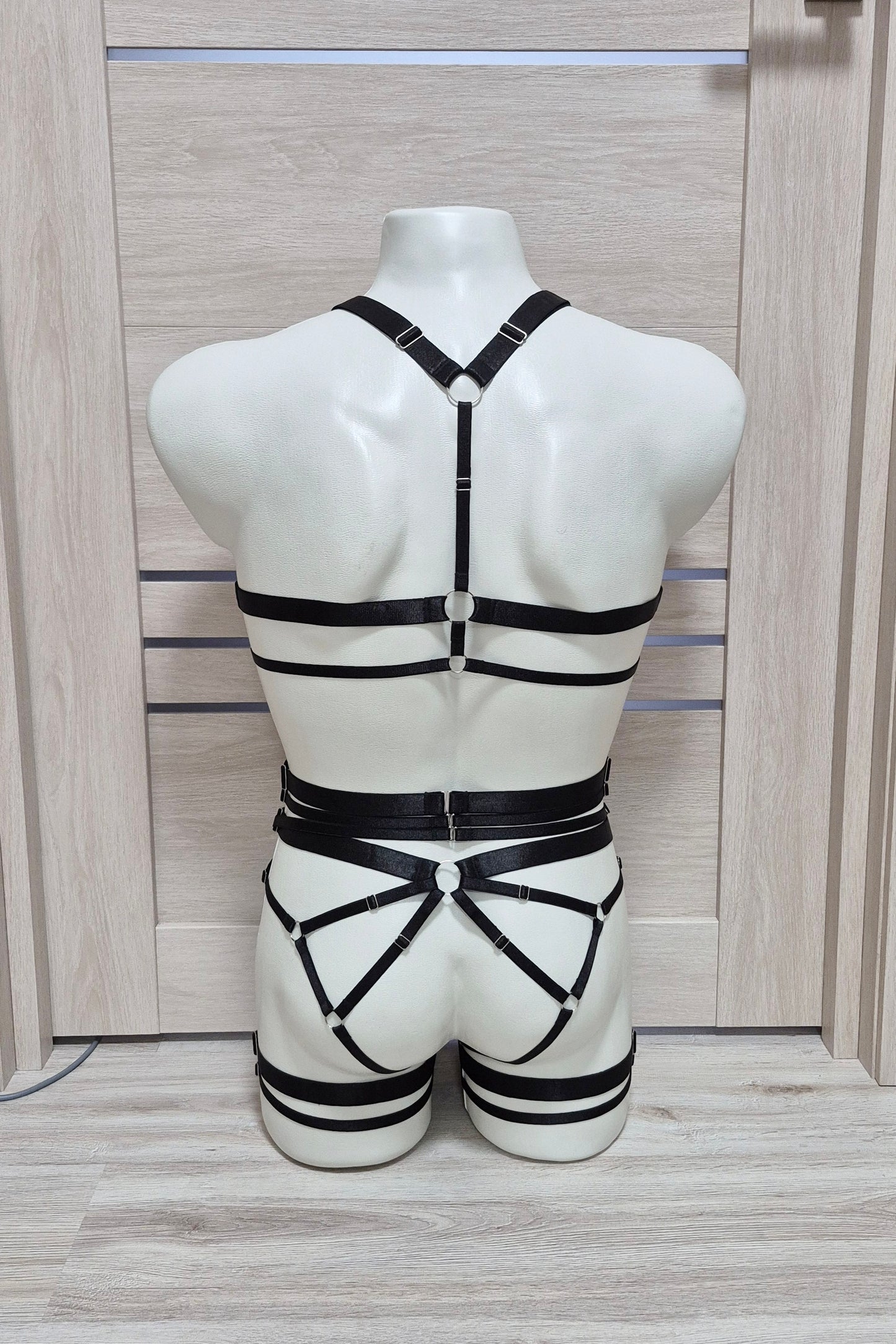Chaos men - premium full body harness set