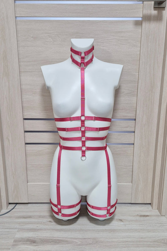 Sceleton - pink festival clothing outfit female