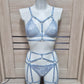 Darla - light blue female lingerie set
