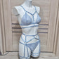 Darla - light blue female lingerie set