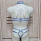 Alaris IV men - light blue full body male harness