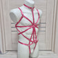 Sigyn men - pink open crotch harness sissy lingerie