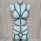 Siren - emerald green festival female outfit