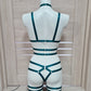 Siren - emerald green festival female outfit