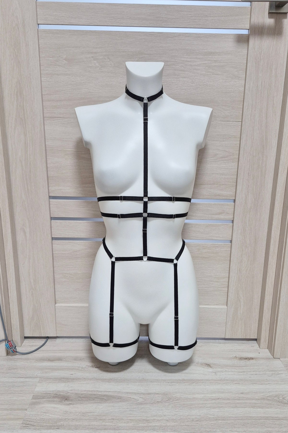 Scorpion II - black fullbody harness
