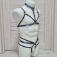 Khaleesi men - sissy lingerie open crotch harness