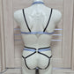 Khaleesi men - open cage bra and ouvert panties harness set