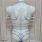 Scylla III men - light blue fullbody harness