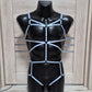 Aurora men - light blue fullbody harness