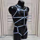 Aurora men - light blue fullbody harness