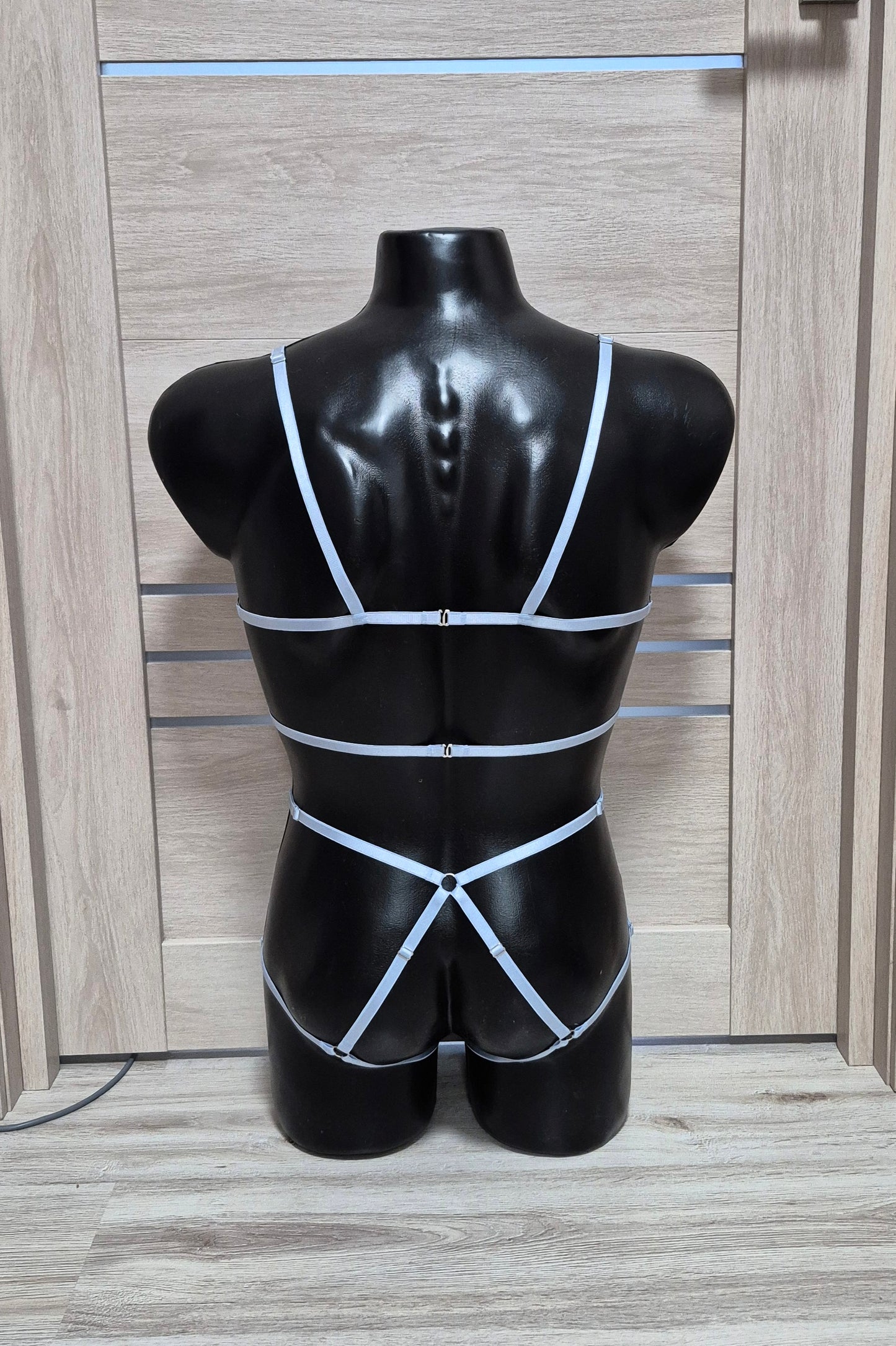 Aurora men - light blue fullbody harness
