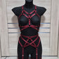 Fulla II men & Sif women - harness lingerie set couple outfit