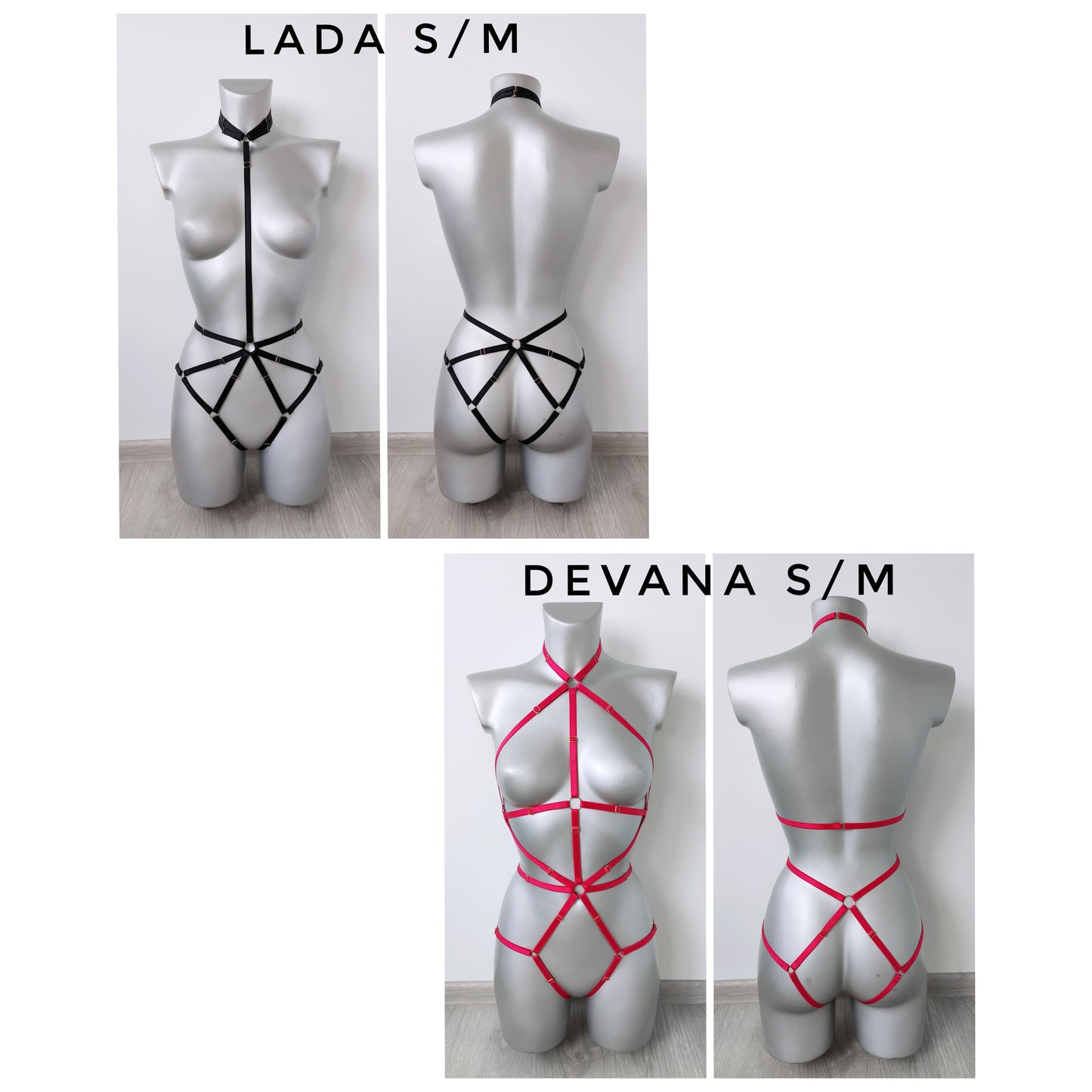 SAMPLE SALE - ready to ship harness and lingerie