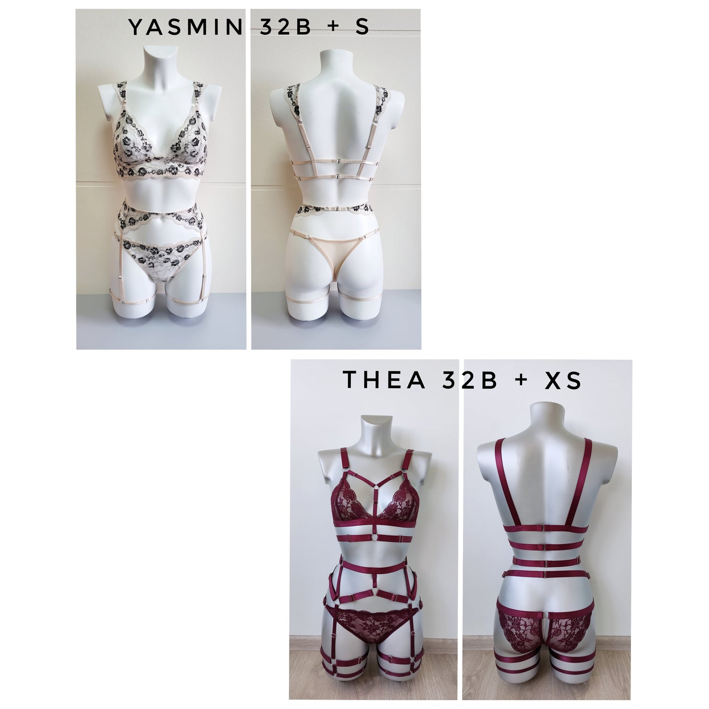 SAMPLE SALE - ready to ship harness and lingerie