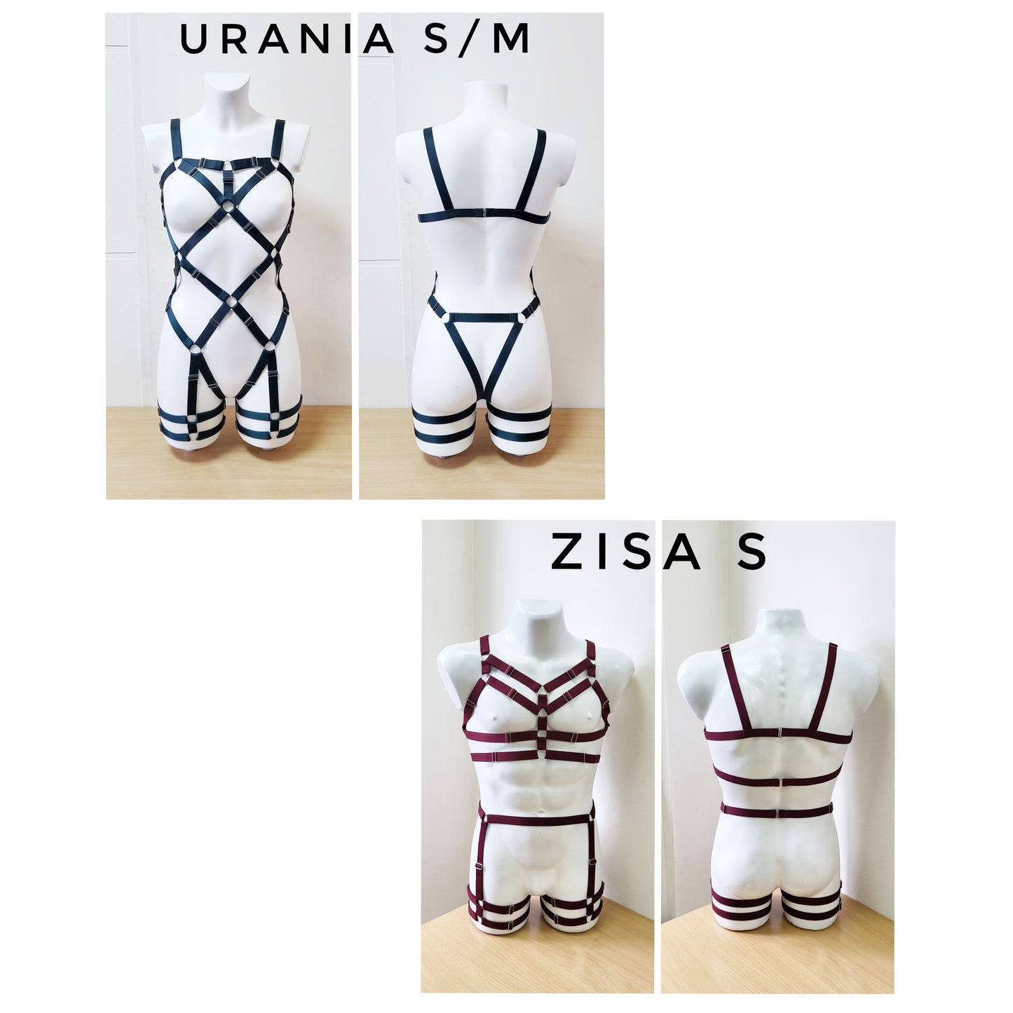 SAMPLE SALE - ready to ship harness and lingerie