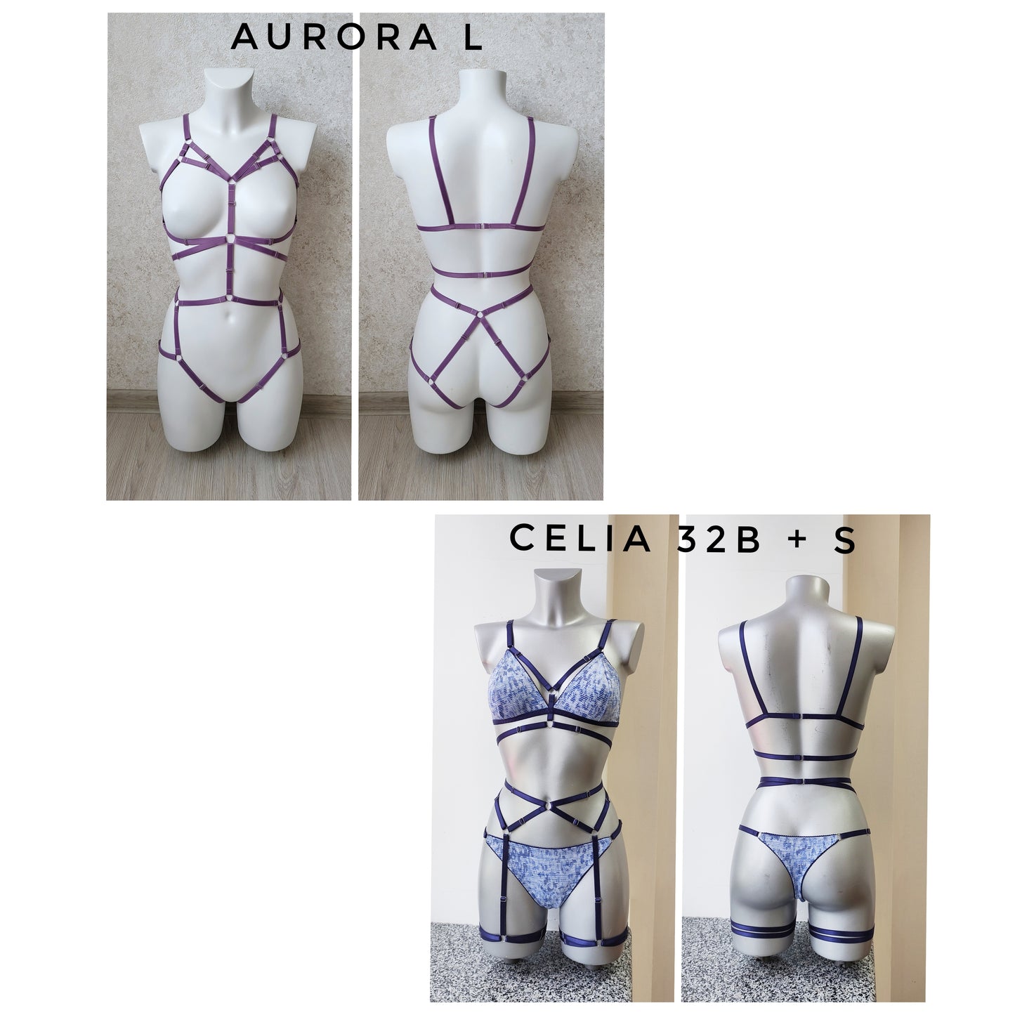 SAMPLE SALE - ready to ship harness and lingerie