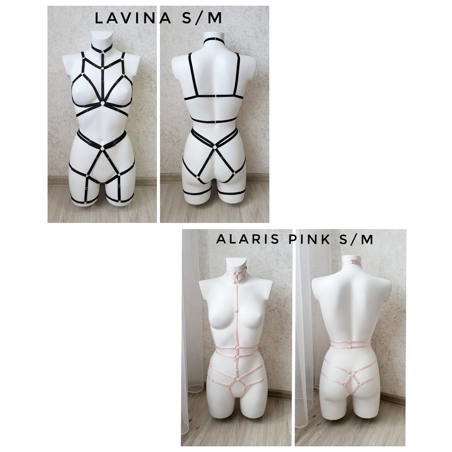 SAMPLE SALE - ready to ship harness and lingerie