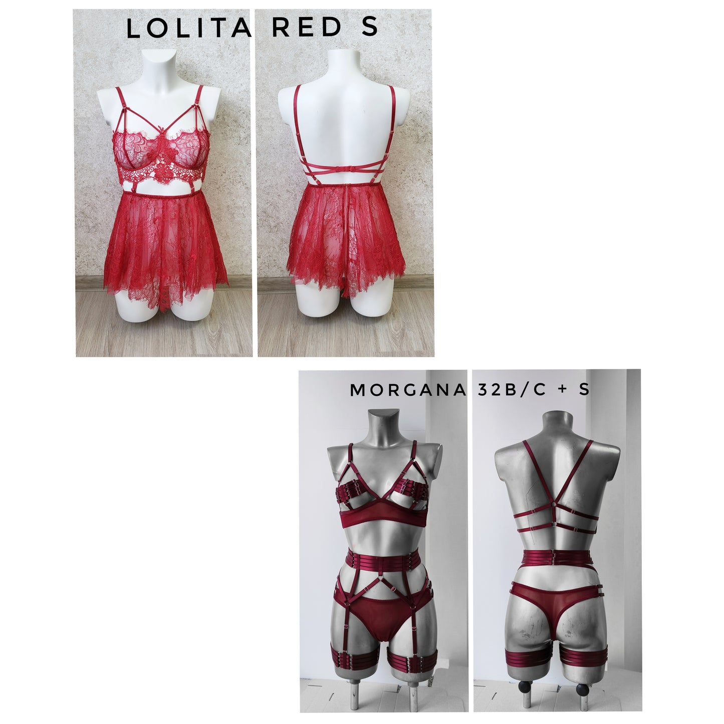 SAMPLE SALE - ready to ship harness and lingerie