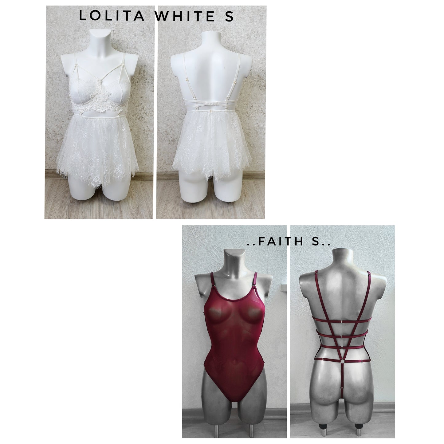 SAMPLE SALE - ready to ship harness and lingerie