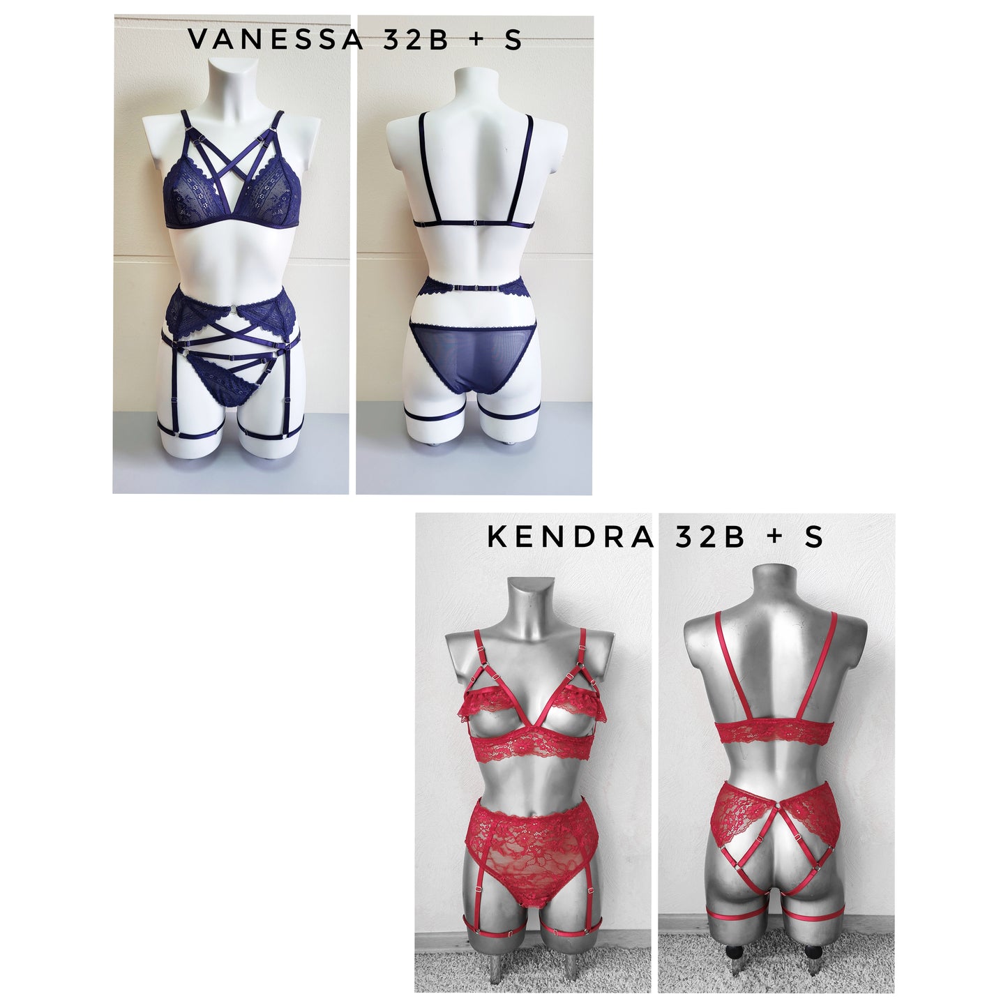 SAMPLE SALE - ready to ship harness and lingerie