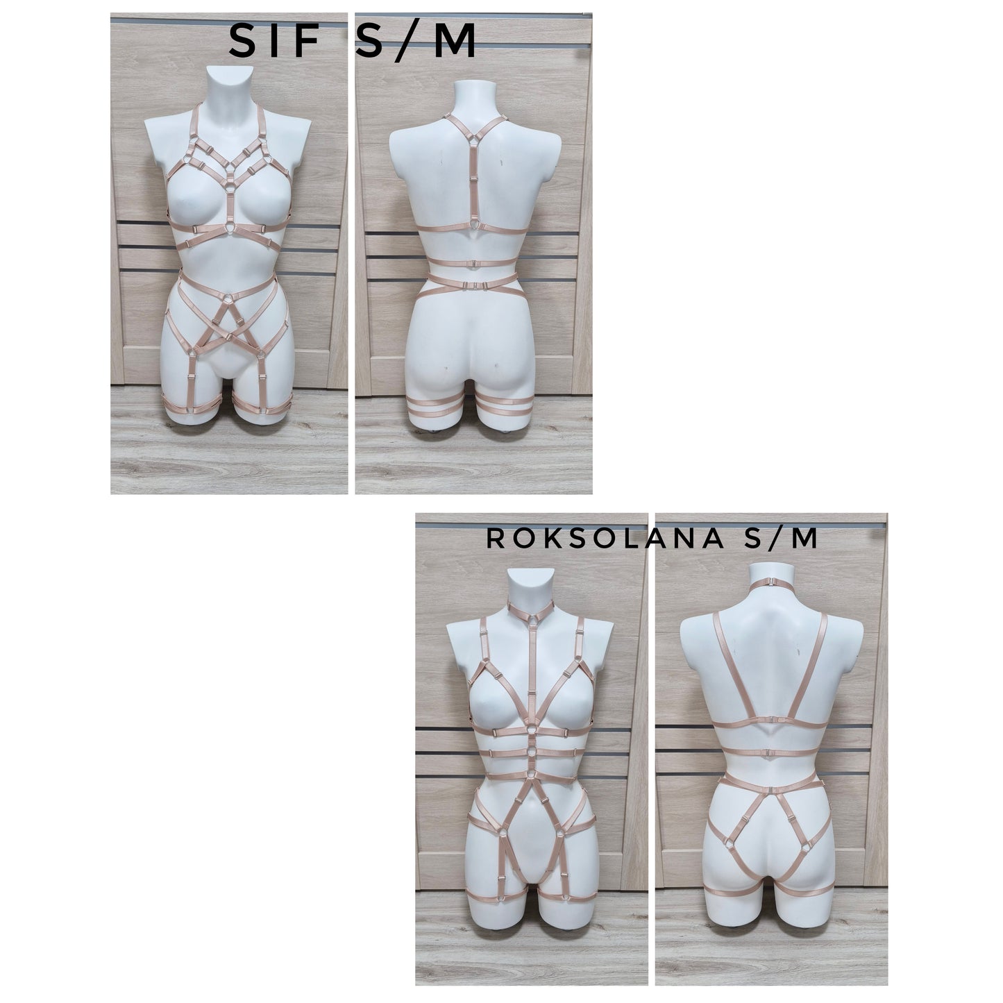 SAMPLE SALE - ready to ship harness and lingerie