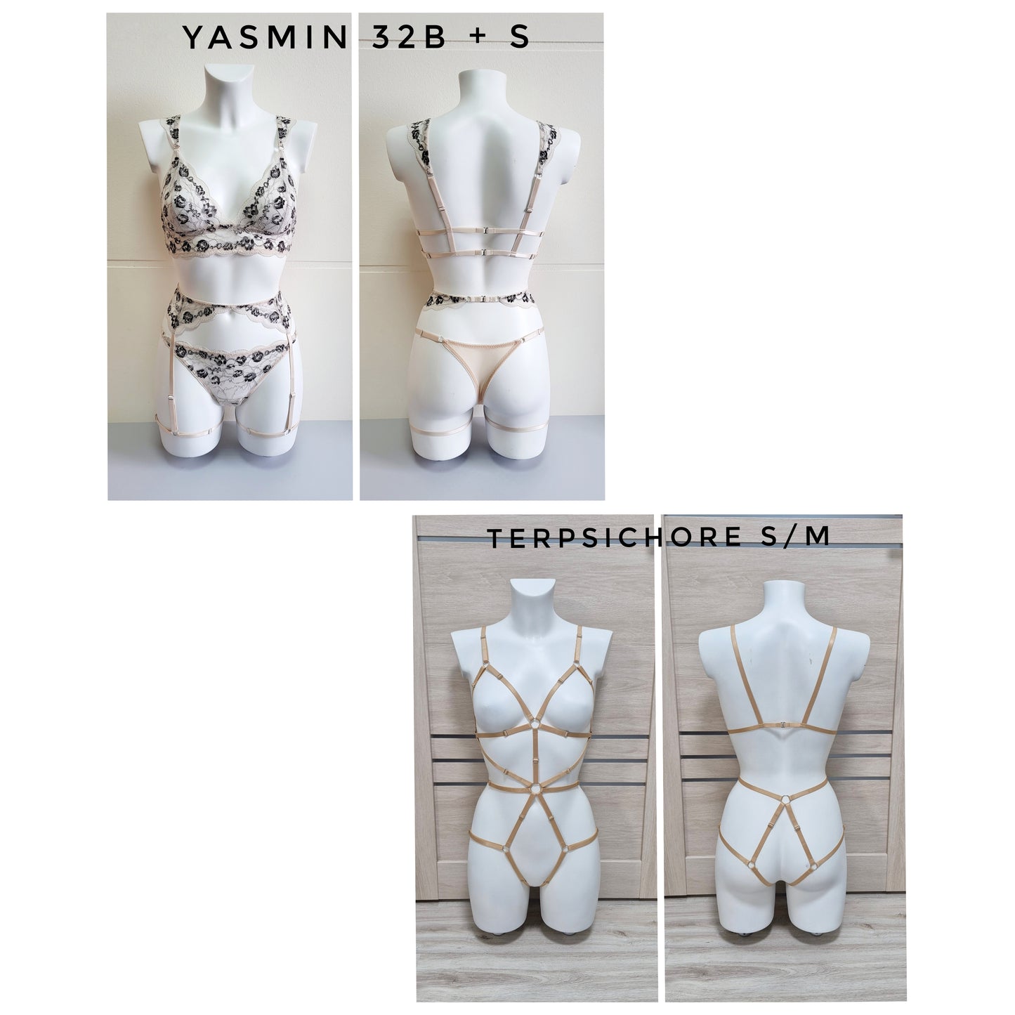 SAMPLE SALE - ready to ship harness and lingerie