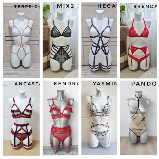 SAMPLE SALE - ready to ship harness and lingerie