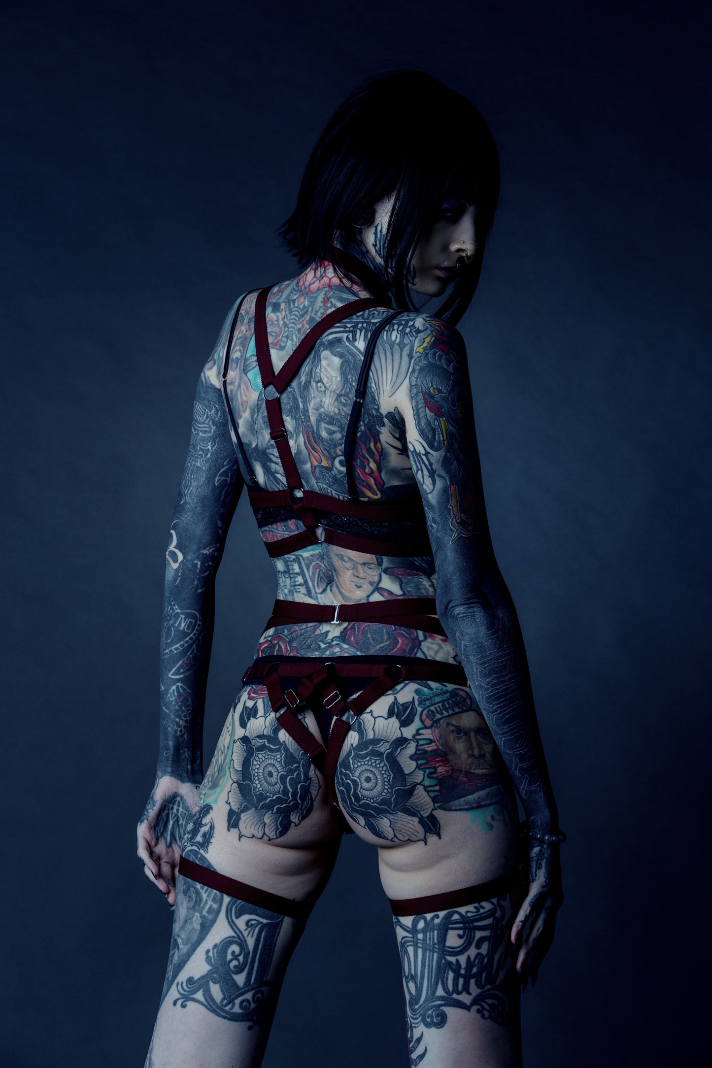 Banshee - burning man festival outfit woman clothing harness