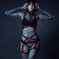 Banshee - burning man festival outfit woman clothing harness