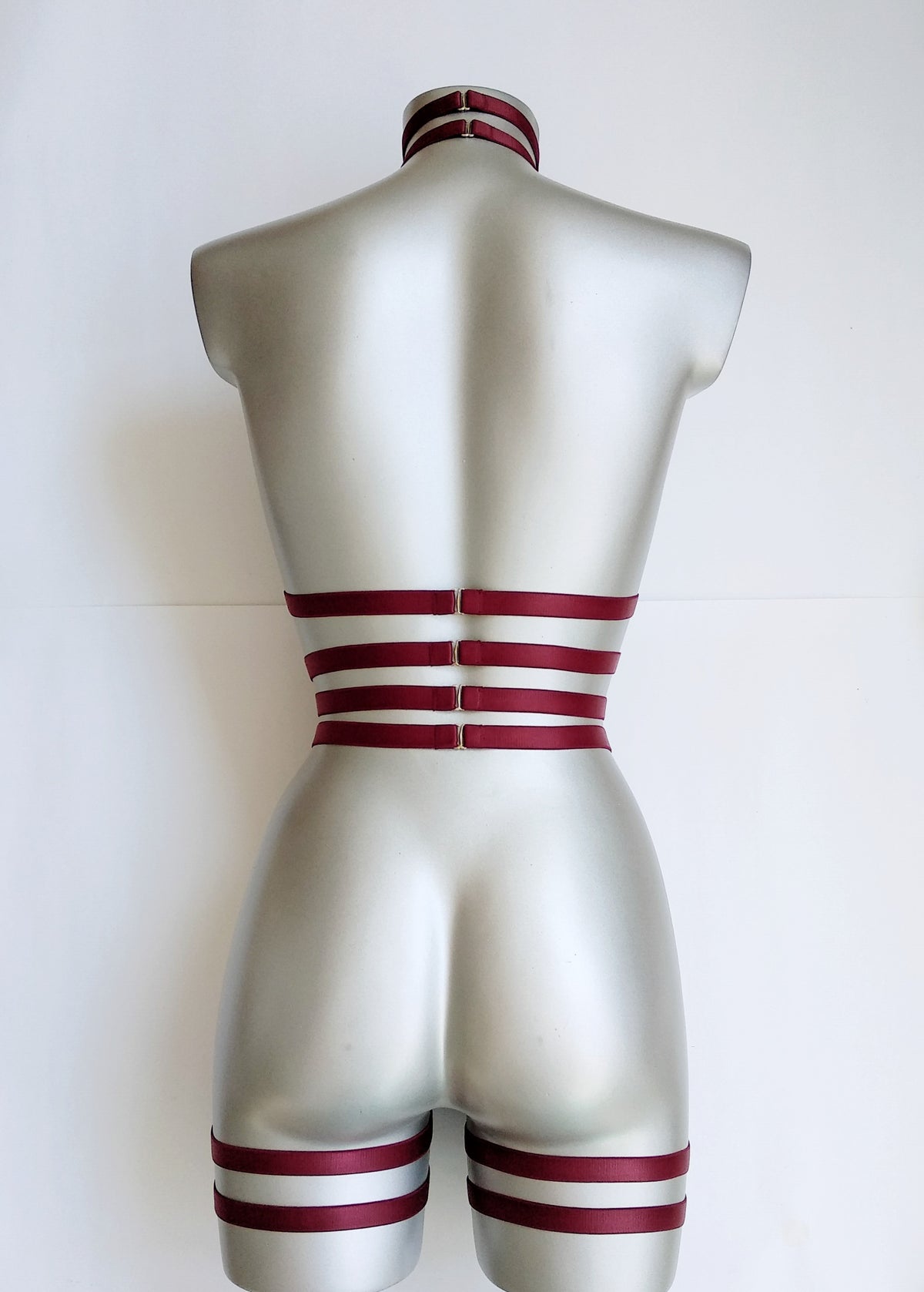 Sceleton - festival rave outfit woman harness