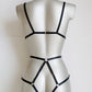 Terpsichore - see thorugh women harness bodysuit