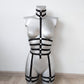 Sceleton - full body gothic harness