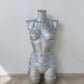 Hnoss - light blue special bridal honeymoon lingerie set