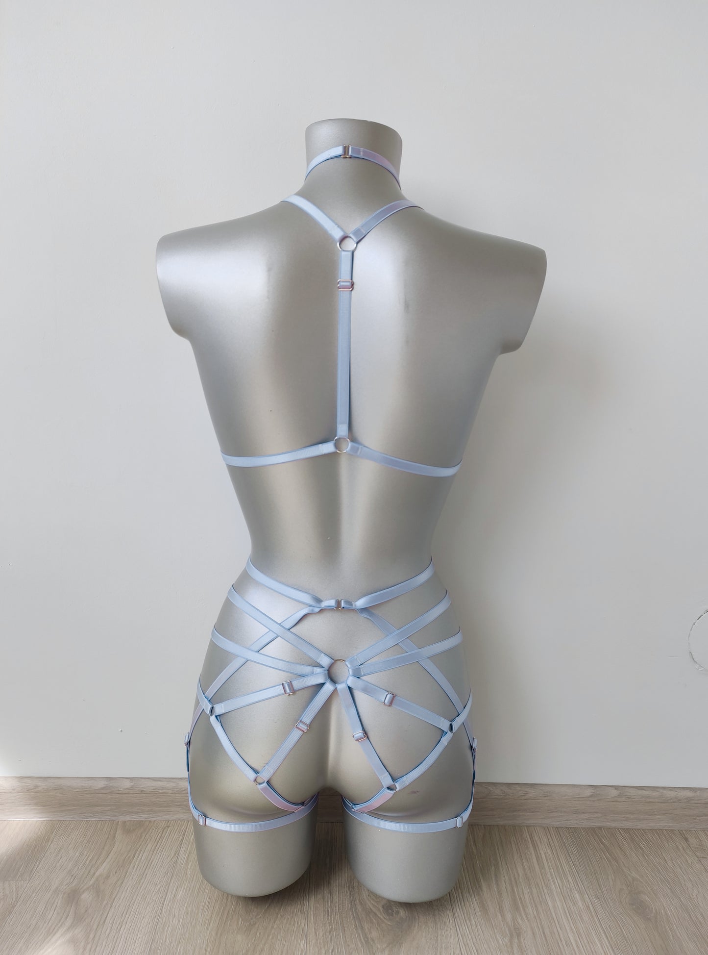 Hnoss - light blue special bridal honeymoon lingerie set