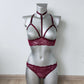 Skadi - crotchless lingerie women set