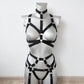 Banshee - transparent women lingerie harness