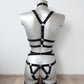 Banshee - transparent women lingerie harness