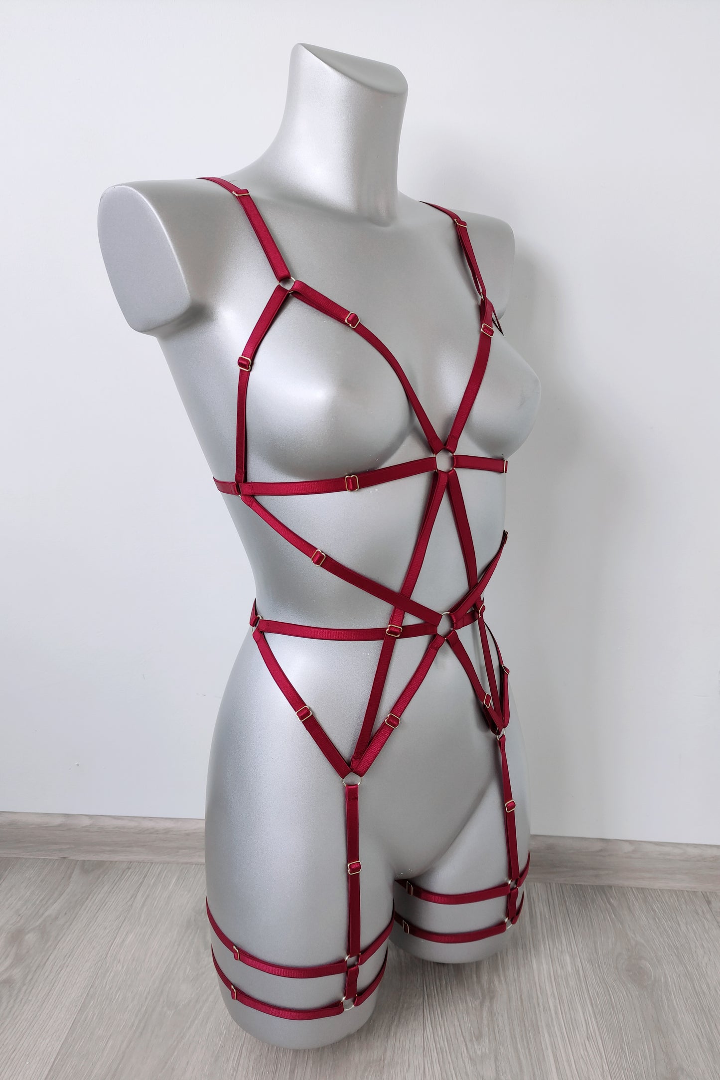 Hecate - full body woman harness lingerie festival clothing