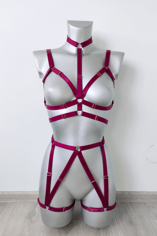 Zhiva - bondage women lingerie set