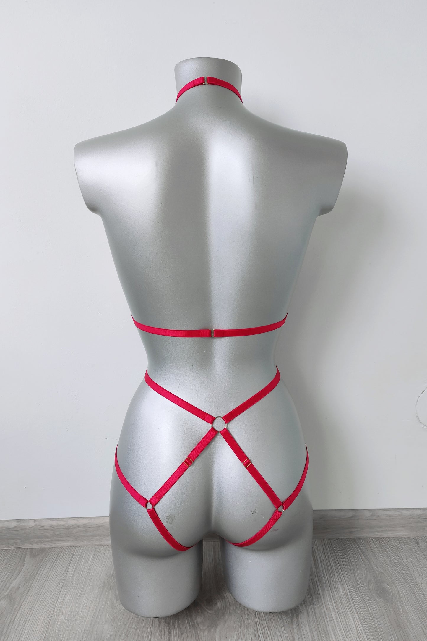 Devana - full body strappy harness lingerie