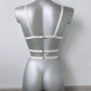 Zorya - honeymoon bridal white open lingerie set woman