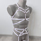 Sif men - chest man harness set with garter belt